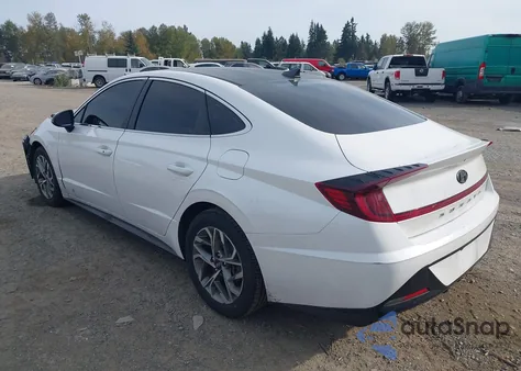 2021 Hyundai Sonata Sel from USA, damaged, VIN KMHL64JA4MA166091